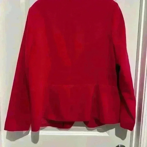 Women’s Worthington Red Blazer with Black - Picture 4 of 4